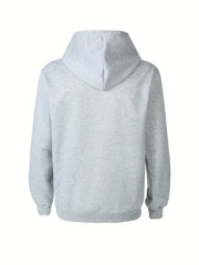 Men's Fishing Print Hoodie Stretch Hooded Sweatshirt Pullover Top