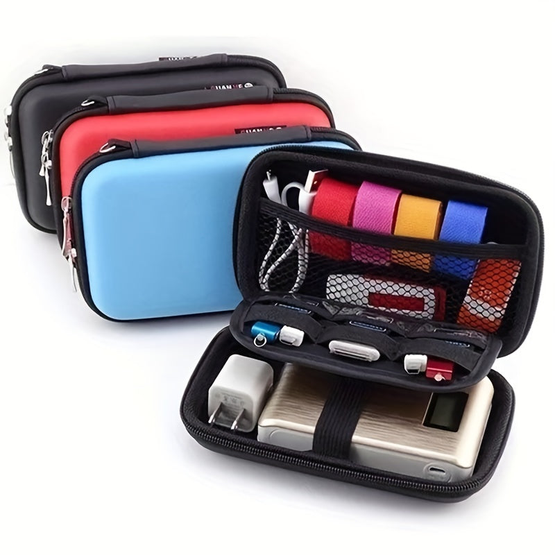 Portable Travel Earphone Bag Coin Purse Storage Box