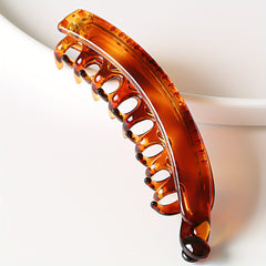 Leopard Pattern Banana Clip for Women, Hair Clip for Ponytail Holder
