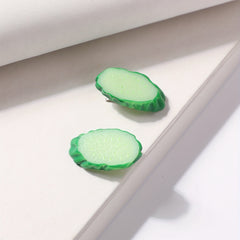 2pcs Cucumber Hair Clip Mini Duck Billed Clip