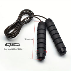 Tangle Rapid Speed Jump Rope Cable Adjustable Steel Skipping Rope