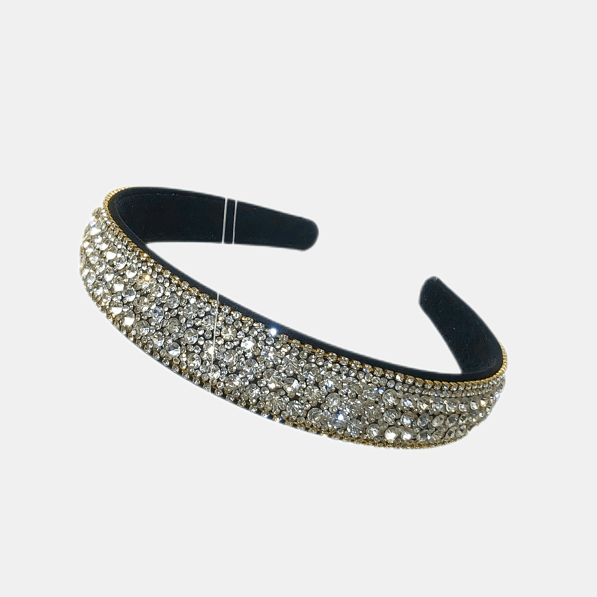 Rhinestone Sparkling Hairband Tiara Vintage Prom Hairband