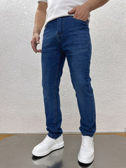 Men's Casual Straight Stretch Jeans