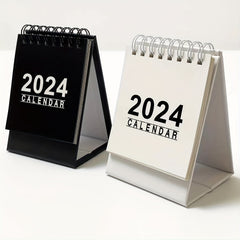Mini Desk Calendar Jan-June, 250g Writing Paper, Double Coil Binding