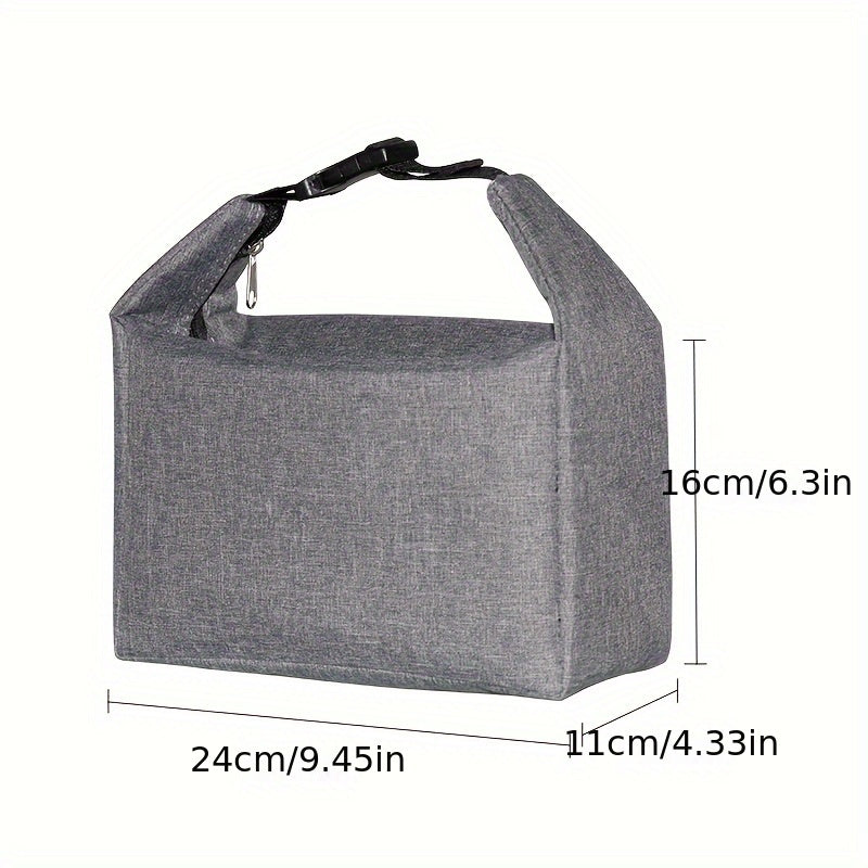 Oxford Cloth Lunch Bag Insulated Portable Outdoor Picnic