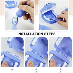 9pcs Dental Toy Set for Pretend Play as Doctors and Nurses