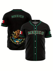 Mexico Pattern Vintage Basketball Jersey