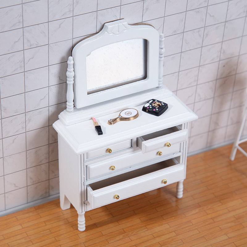 12 Mini Dollhouse Vanity Furniture Decorative Figurines