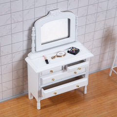 12 Mini Dollhouse Vanity Furniture Decorative Figurines