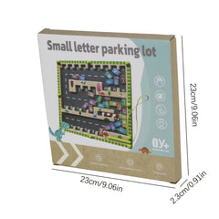 Alphabet Parking Lot Puzzle Toy for Kids