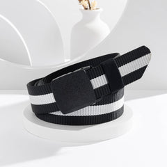 Tank Pattern Nylon Belt