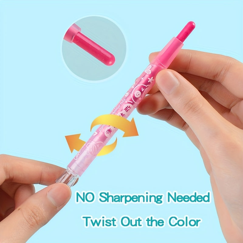 Mixed Crayon 12 18 24 36 Colors Teacher Classroom Teaching Supplies