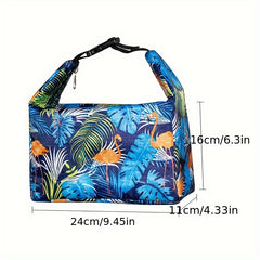 Oxford Cloth Lunch Bag Insulated Portable Outdoor Picnic