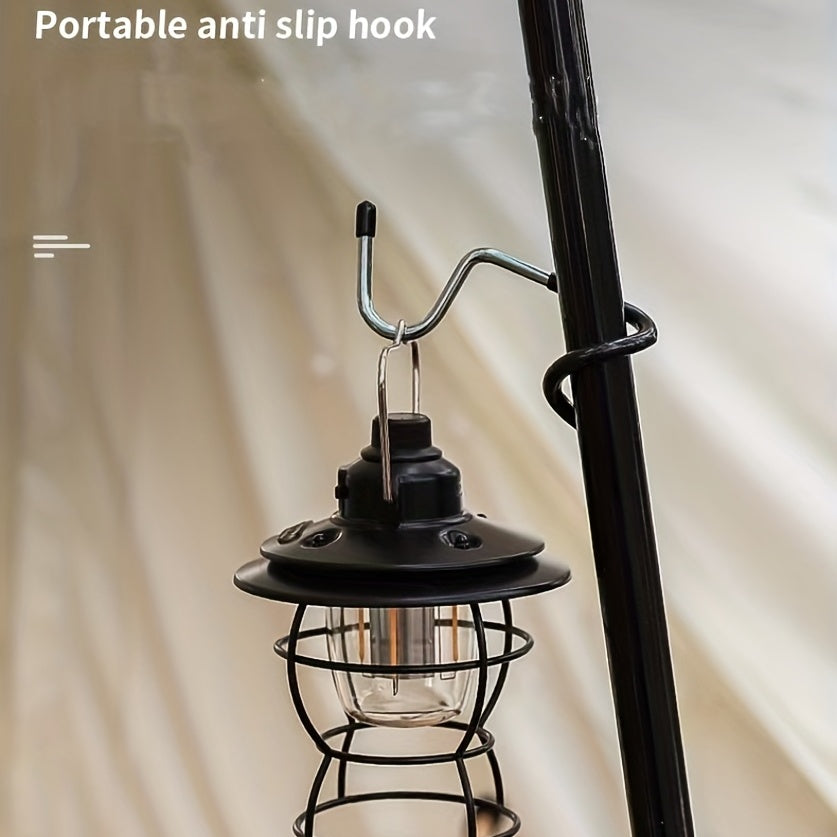 Stainless Steel Camping Light Hook S Shaped Non Slip