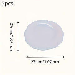 5pcs Mini House Dinnerware Set