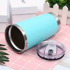 590ml Insulated Stainless Steel Cup Leakproof Water Bottle