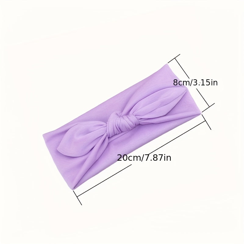 Solid Color Women's Headband Sports Yoga Fitness Sweatband Turban
