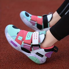 Boys Casual Mixed Low Top Sneakers Breathable Anti Slip Shoes
