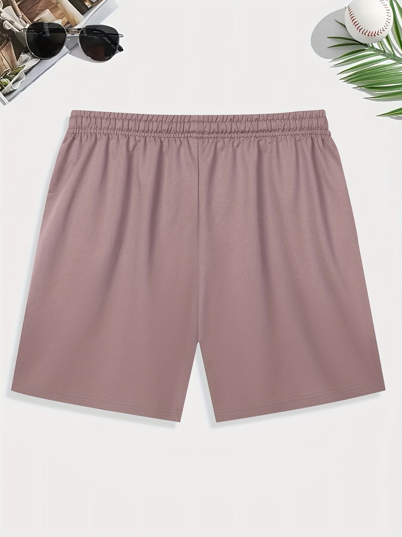 Wolf Pattern Print Men's Comfy Shorts Summer Drawstring Casual Loose Shorts