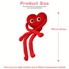 Heart shaped Plush Throw Pillow Soft Funny Stuffed Decoration