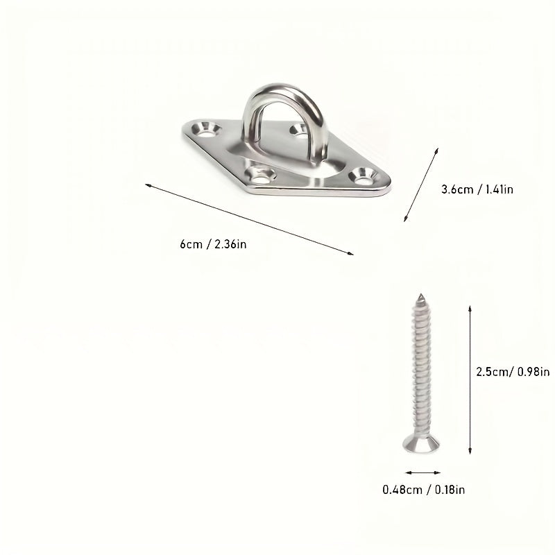 304 5mm Diamond Cushion Eye Hammock Suspension Kit