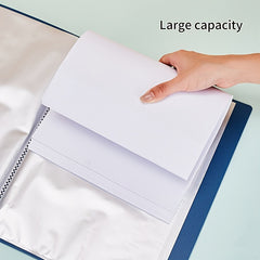 10 Books 60 Pages A4 Transparent Folder Test Paper Collection Album