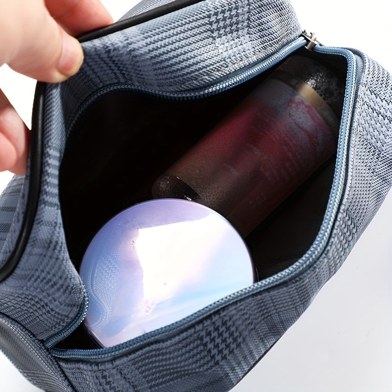 Portable Twill Travel Storage Bag Large Capacity Cosmetics Bag Toiletry Bag