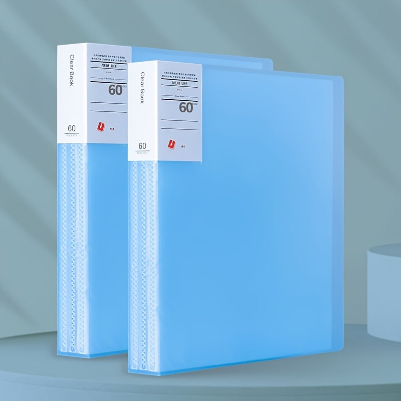 2pcs A4 Art Portfolio Folder Picture Book Portfolio