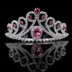 Crystal Headband Rhinestone Crown Wedding Hair Accessories