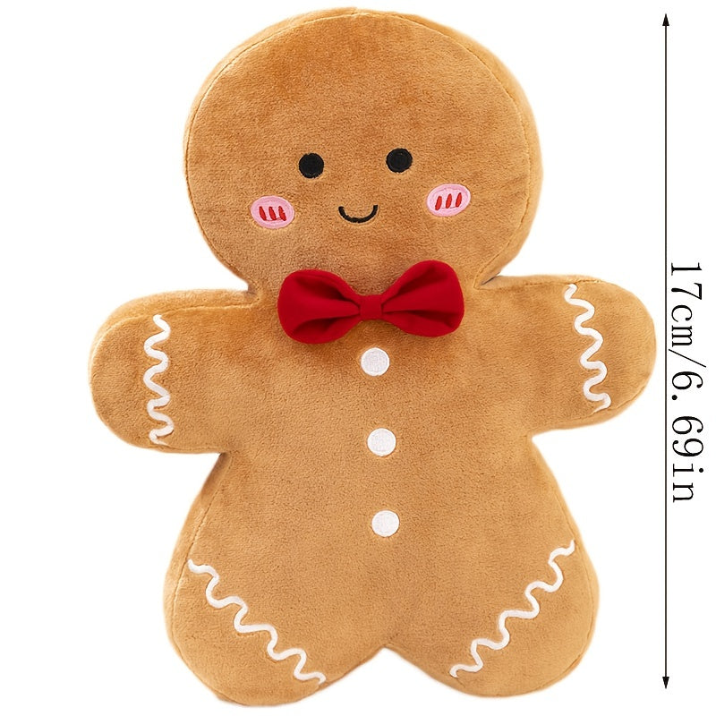 Christmas Gingerbread Man Plush Toy Doll