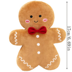 Christmas Gingerbread Man Plush Toy Doll
