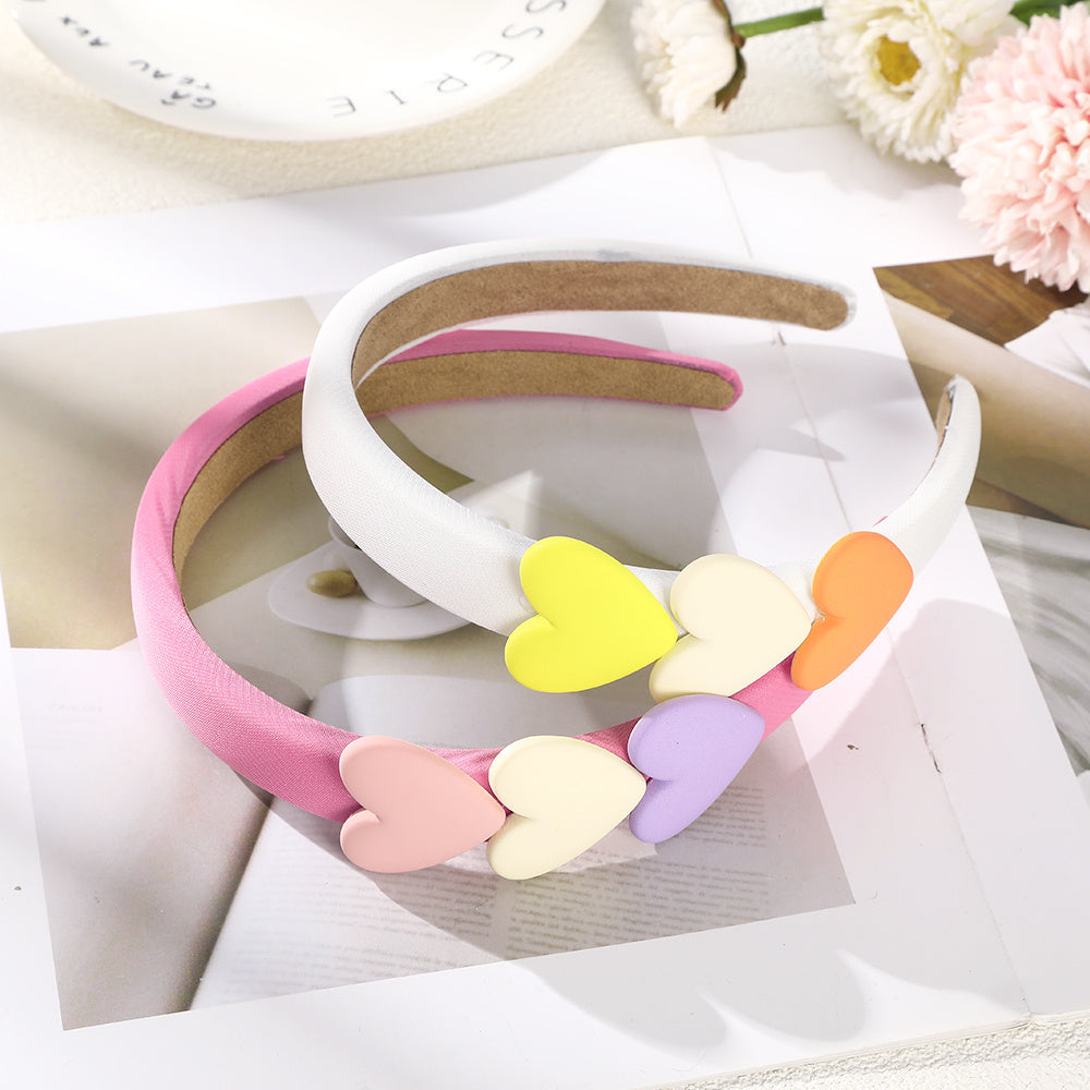 Ethnic Style Wide Headband Colorful Non Slip Hair Accessories