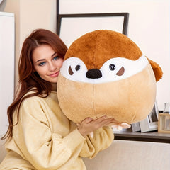 Pet Alliance Sparrow Plush Toy Round Rolling Bird Doll Home Decor Birthday Gift