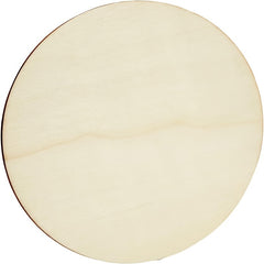 5pcs 10 Inch Wooden Circles Round Wood Sign Blank