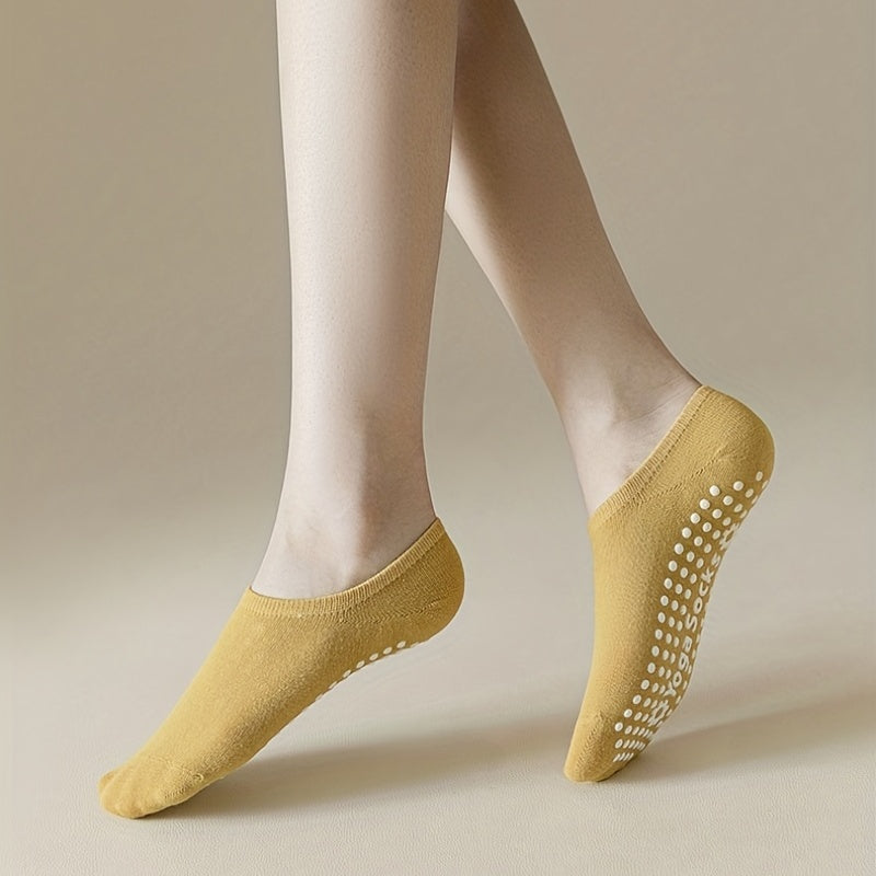 Non Slip Yoga Socks Low Cut Breathable Sports Socks For Pilates Barre Ball