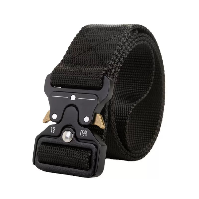 Men's Sports Cargo Casual Nylon Belt Quick Release Buckle