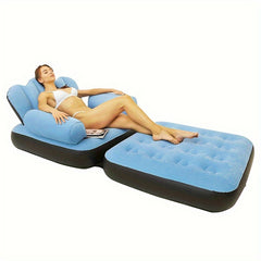 5 In 1 Inflatable Sofa Outdoor Adult Lazy Sofa Inflatable Sofa Bed