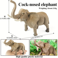 Educational PVC Wild Animal Toys for Kids Over 3 Years