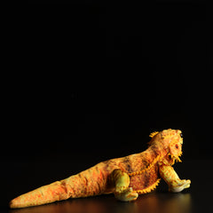 JACKCAT 44 Golden Lizard Plush Toy Realistic Soft Stuffed Animal