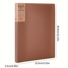 20pcs School File Folder A4 Plastic Layer Office Supplies