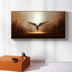 Archangel Tyrael Wall Canvas Art Frameless Painting for Home Decor