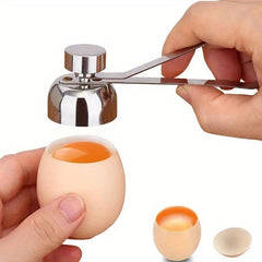 Stainless Steel Egg Topper Cutter for Easy Egg Opening