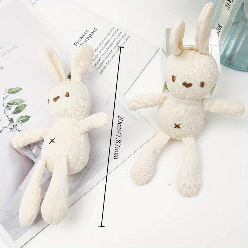 5pcs Soft Rabbit Plush Toys Stuffed Animal Pendant Halloween