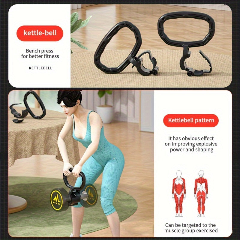 Multifunctional Dumbbell Handle Sports Ergonomic Handle 1pc