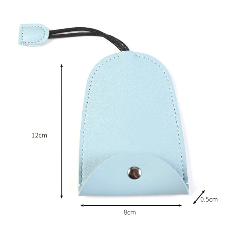 Cartoon Leather Car Key Bag Pull Key Case Cover Organizer