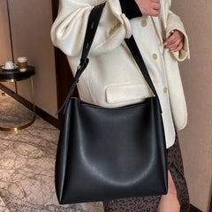 2 Sets Women's Casual PU Leather Totes Shoulder Bags Lady Travel Bag