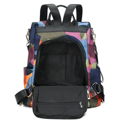 2 in 1 Backpacks Women Shoulder Bags School Girls Travel Bagpacks