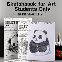 26 Page Sketchbook Thickened Base Art Students College Style P