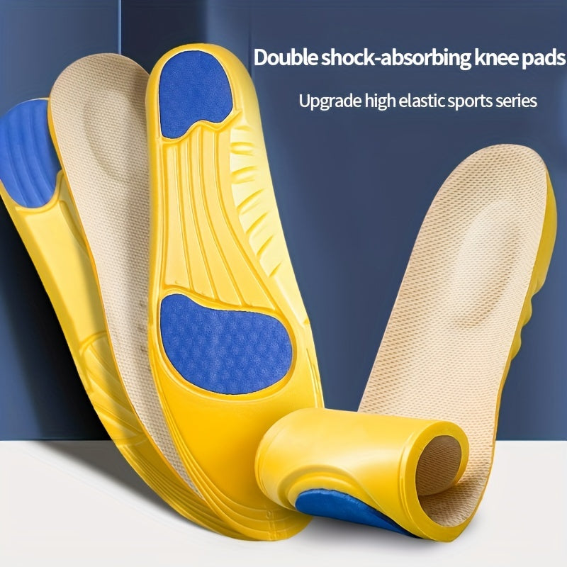 Memory Foam Sport Insoles Men Women Shoe Inserts Pad Soft Breathable Gel Cushion