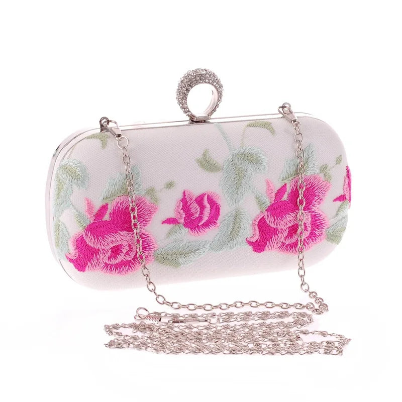 Flap Pu Evening Bags Organic Chains Open Handbag Chain Bag Female Dinner
